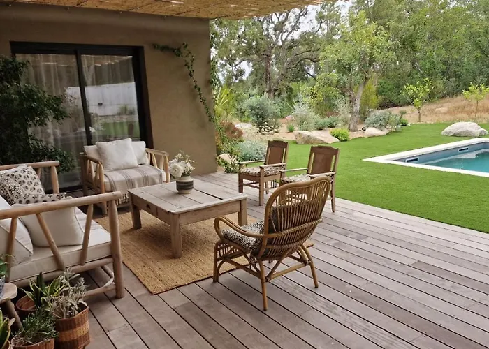 Avec Piscine Porto-vecchio Corsica *